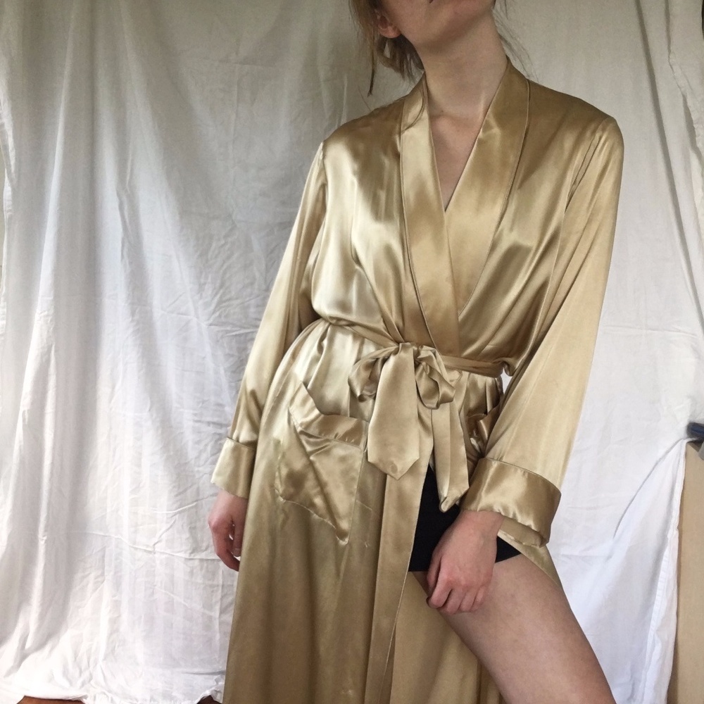 Vintage Nordstrom golden robe